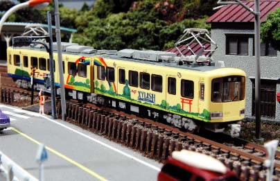MODEMO江ノ島電鉄2000形【明治製菓号2007】M車